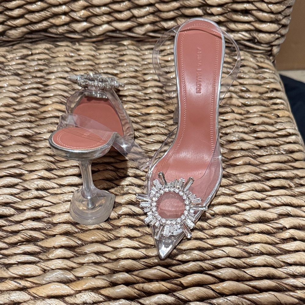 Amina Muaddi Heels - Picture 3 of 5